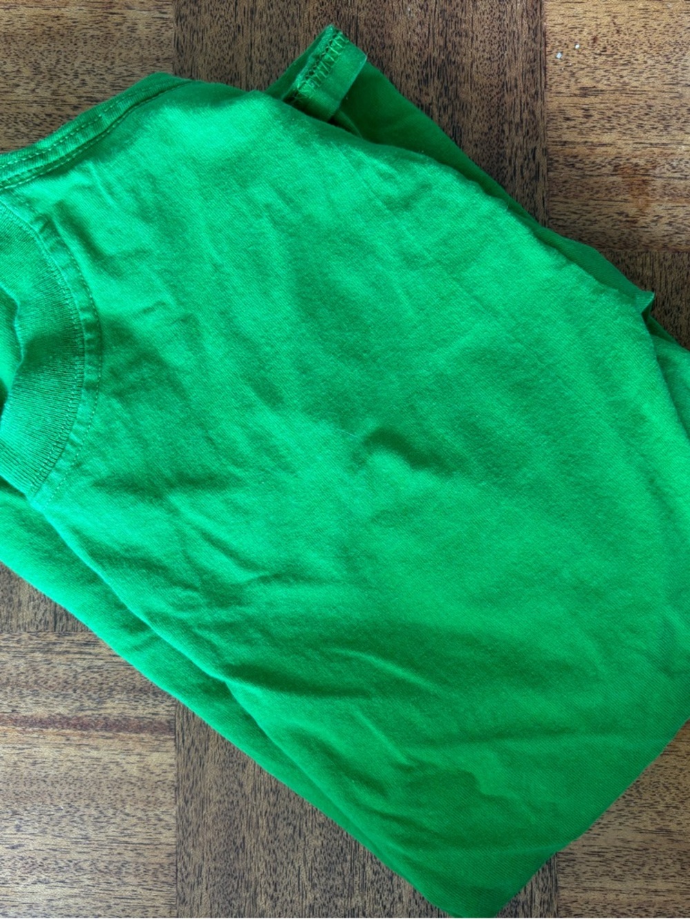 Aqua Bright Green Short Sleeve Kids Tee